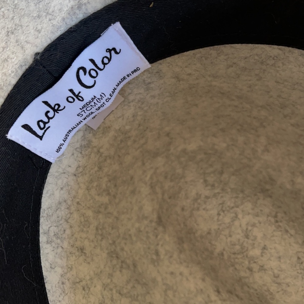 Lack Of Color Grey Hat - Picture 4 of 4